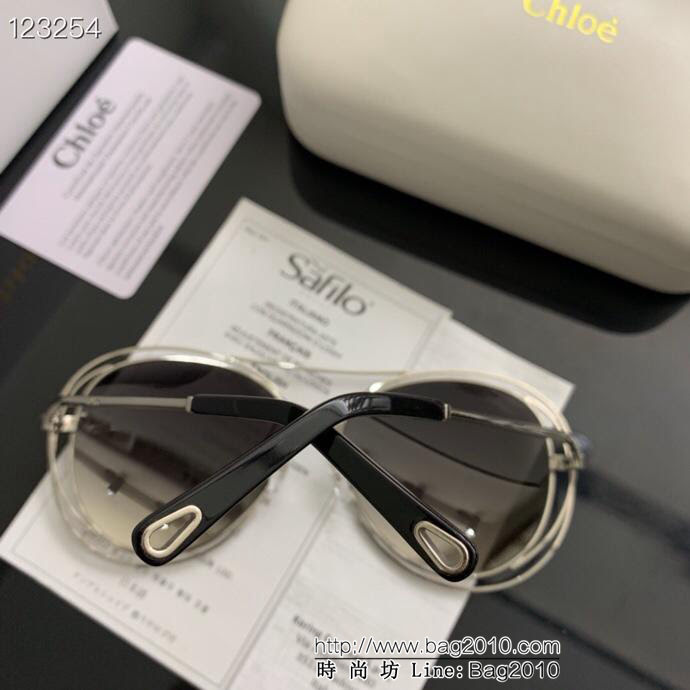 CHLOE克洛伊 2019新款 獨特明朗 時尚爆款 太陽鏡 配鏈  lly1357